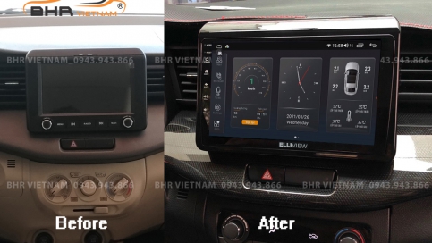 Màn hình DVD Android liền camera 360 xe Suzuki Ertiga 2020 - nay | Elliview S4 Deluxe 